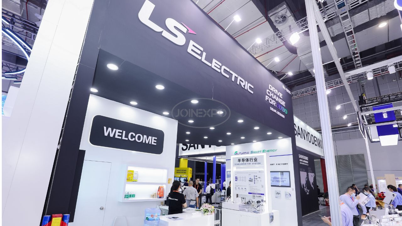 上海展臺(tái)設(shè)計(jì)搭建 | LS電氣攜解決方案亮相工博會(huì)