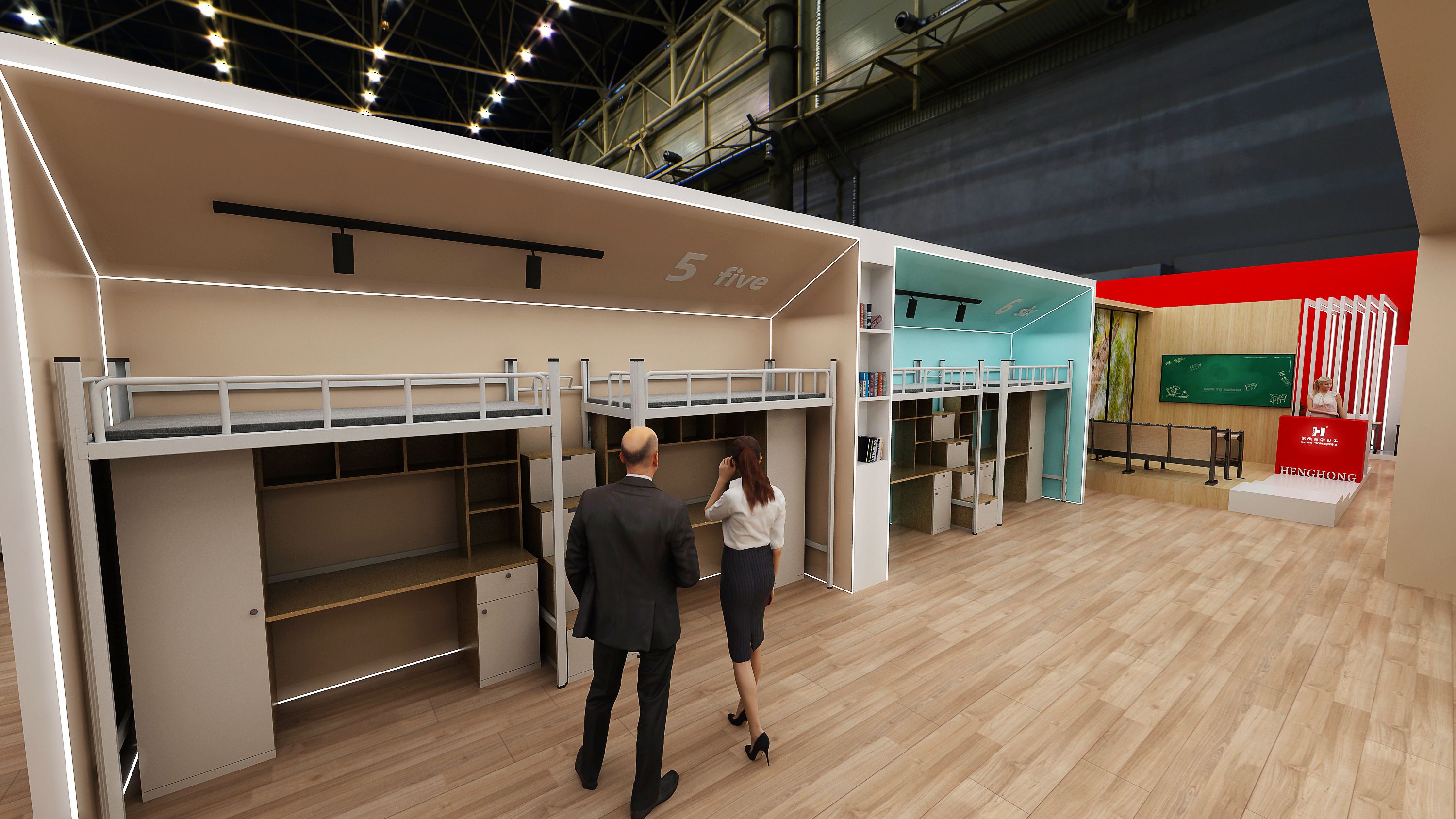 廣州展位搭建中細節(jié)處理和材料選擇的關(guān)鍵因素